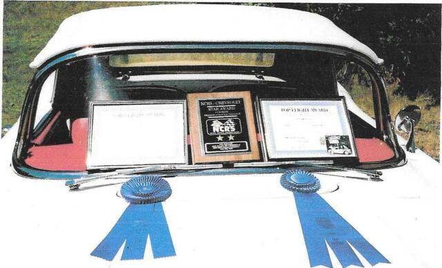 1956 CORVETTE 225HP 3 SPEED TWO TOPS, 2 TIME NCRS TOP FLIGHT, BOW TIE AWARDED 1956 Chevrolet Corvette