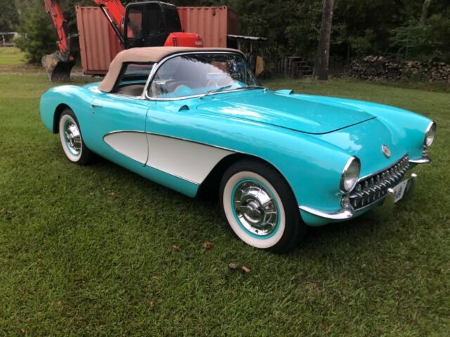 1956 CORVETTE C1 RESTORED RARE 1957 NCRS 2 TOPS 1956 Chevrolet Corvette