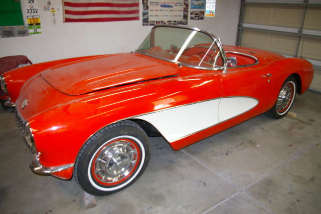 1956 Corvette minor project 1956 Chevrolet Corvette convertible