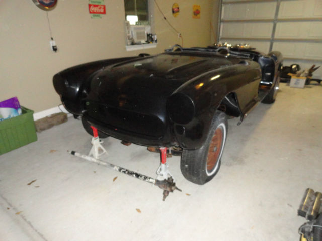 1956 CORVETTE PROJECT CAR C1 HOT ROD PRO TOURING RESTOMOD NEEDS WORK GASSER 1956 Chevrolet Corvette 1956 CORVETTE PROJECT CAR C1 NCRS GASSER HOT ROD