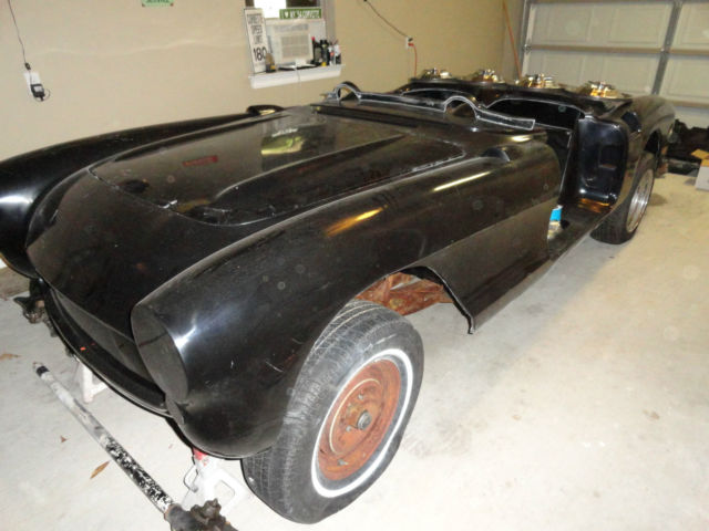 1956 Chevrolet Corvette 1956 CORVETTE PROJECT CAR C1 NCRS GASSER HOT ROD - photo 2