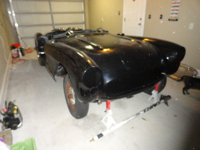 1956 Chevrolet Corvette 1956 CORVETTE PROJECT CAR C1 NCRS GASSER HOT ROD - photo 3