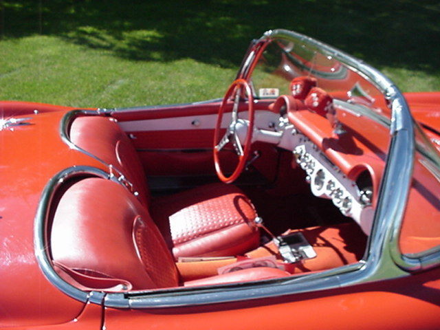 1956 Corvette with 265ci Duel Four & 3-Speed Chevy Chevrolet 56 1956 Chevrolet Corvette original