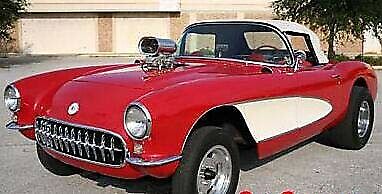 1956 Corvette with 350 and Weiand BDS Blower 1956 Chevrolet Corvette Convertible