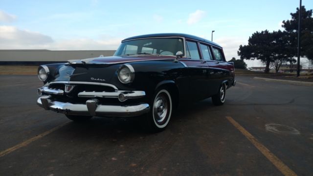 1956 DODGE ROYAL SIERRA 6 PASSENGER WAGON MODEL D63 SUPER NICE DRIVER WITH A/C 1956 Dodge ROYAL SIERRA D63 WAGON BASE