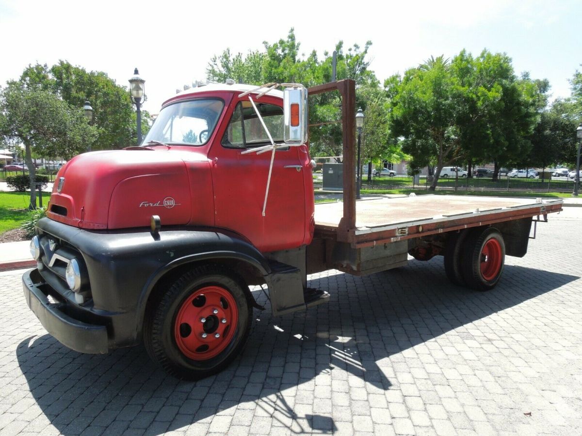 1956 FORD COE CAB OVER ENGINE FLAT BED 1956 Ford COE