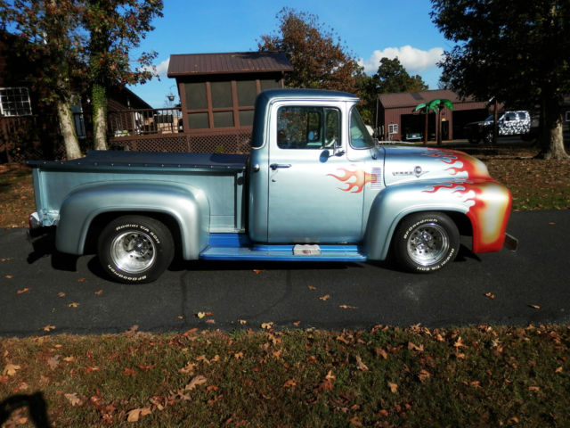 1956 FORD CUSTOM CLASSIC STREET ROD HOT ROD SHOW CAR PICKUP NO RUST SOUTHER CAR 1956 Ford F-100 F100