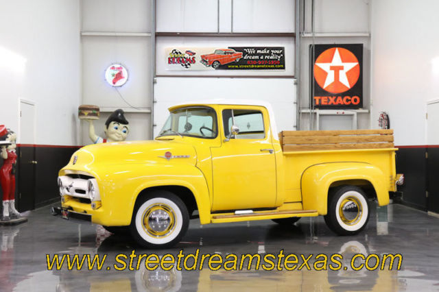 1956 Ford F-100 57572 Miles Yellow 223 I6 3 Speed Manual 1956 Ford F-100 --