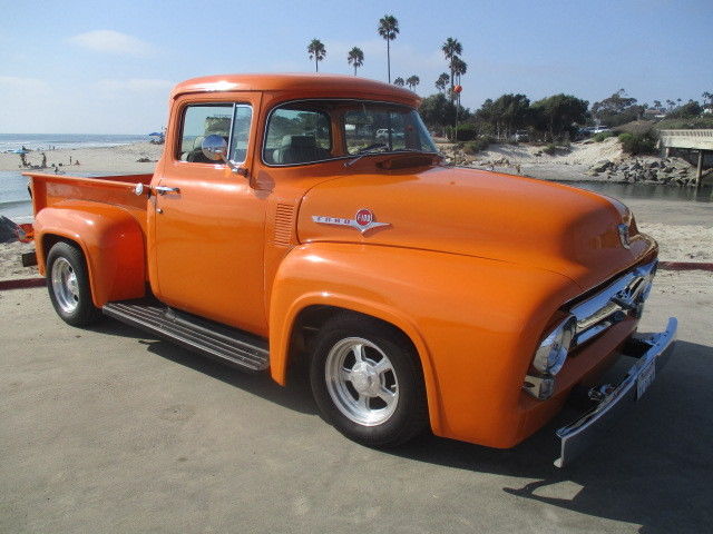 1956 Ford F-100 Big Window Shortbed Pickup,2" chop,302,NO RUST,DRIVE ANYWHERE 1956 Ford F-100 F100 1/2 Ton