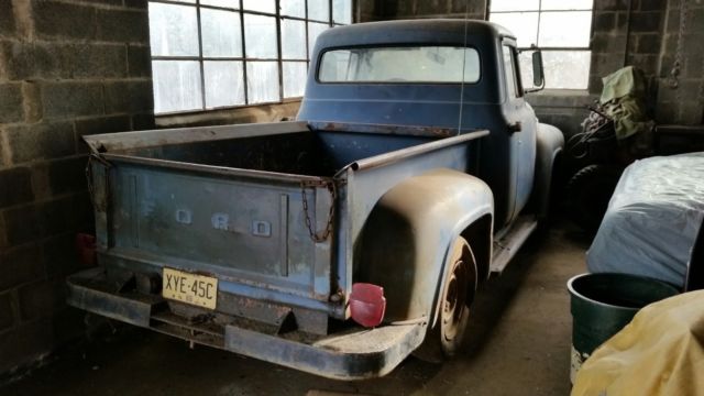 1956 Ford F-100 Custom Cab V-8 1956 Ford F-100 Truck F-100