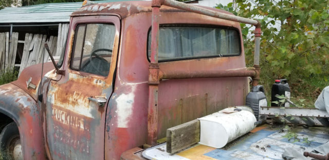1956 Ford F-100 1956 Ford F-100 Flat Bed Truck Rat Rod Restoration - photo 3