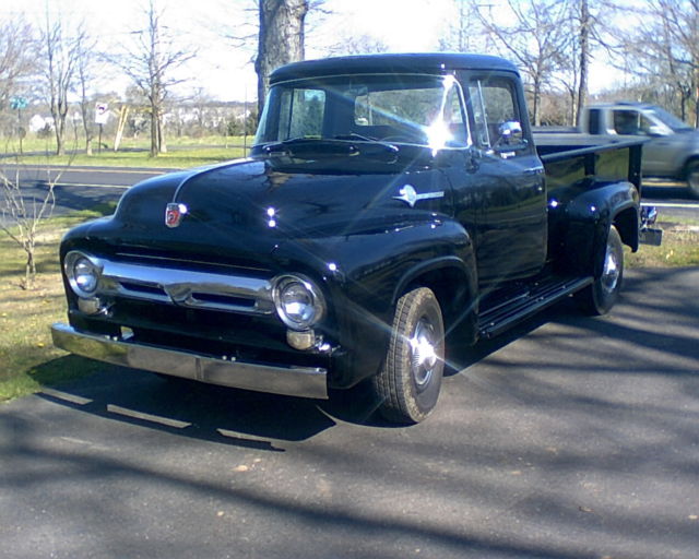 1956 Ford F-100 frame-up Imron 410 Mercury/406 heads&exhaust 9" rear 8' bed 1956 Ford F-100 1956