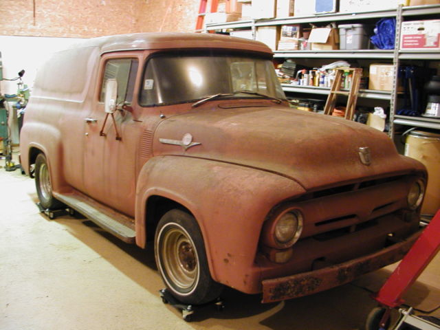 1956 Ford F-100 Panel Delivery Van 1956 Ford F-100