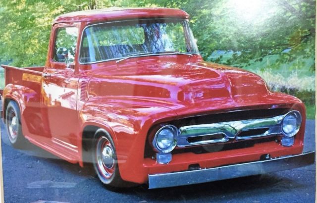 1956 FORD F-100 PICK-UP--COMPLETE OFF FRAME RESTORATION--PRISTINE--MUST SEE 1956 Ford F-100