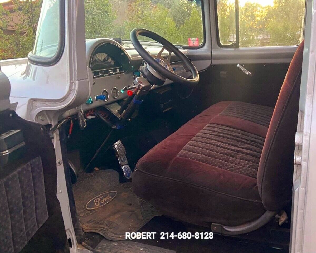 1956 Ford F-100 Silver Bullet 292ci Power King V8 - photo 12