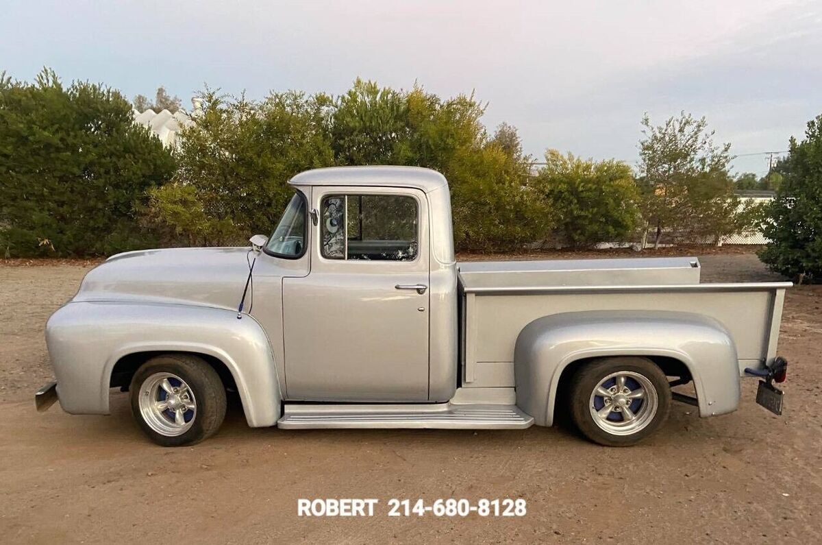 1956 Ford F-100 Silver Bullet 292ci Power King V8 - photo 3
