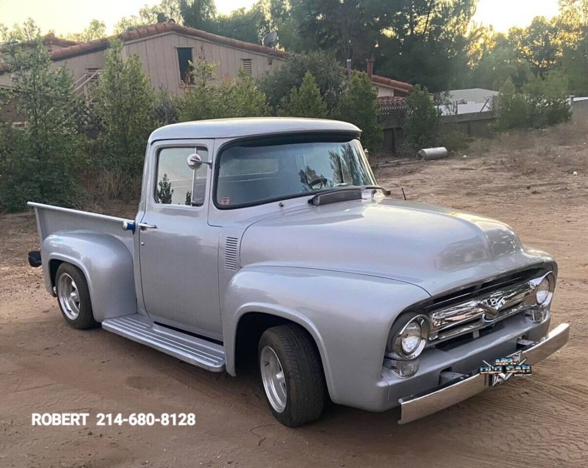 1956 Ford F-100 Silver Bullet 292ci Power King V8 - photo 4