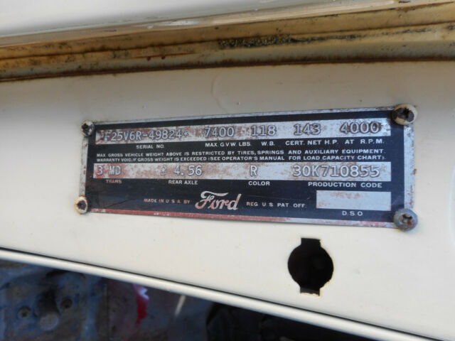1956 Ford F-100 F-250 - photo 12