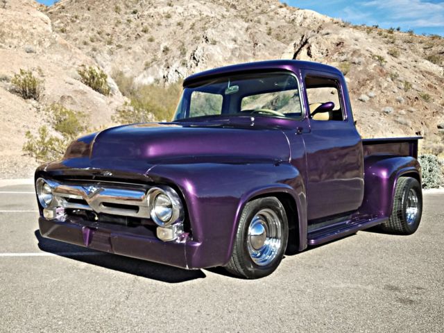 1956 Ford F100 347 Stroker, Automatic, Pwr Steering Pwr Brakes AC *NO RESERVE* 1956 Ford F-100