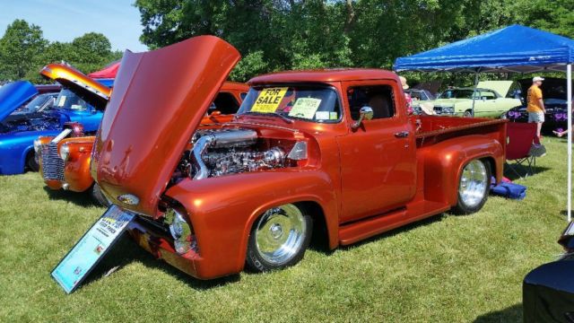 1956 Ford F100 (also displayed at Syracuse Nationals in NY July 20th 1956 Ford F-100