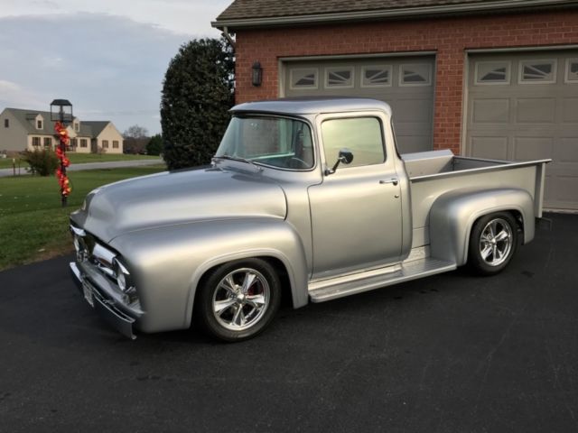 1956 Ford f100 Big Back Window Pickup Truck Total Frame Off Build 1956 Ford F-100 Custom Truck