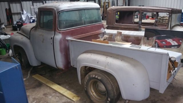 1956 ford f100, big window, project car 1956 Ford F-100