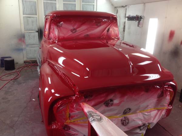 1956 Ford F-100 custom cab big window - photo 8
