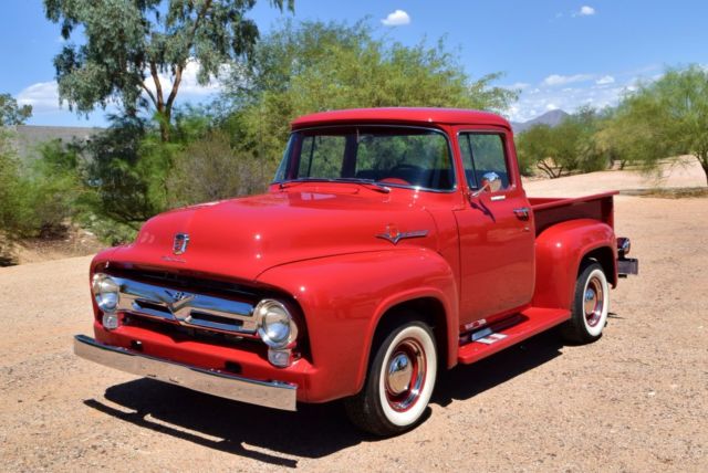 1956 Ford F100 Custom Cab - Frame Off Restoration - 302ci V8 - C4 Trans - A/C 1956 Ford F-100 Custom Cab