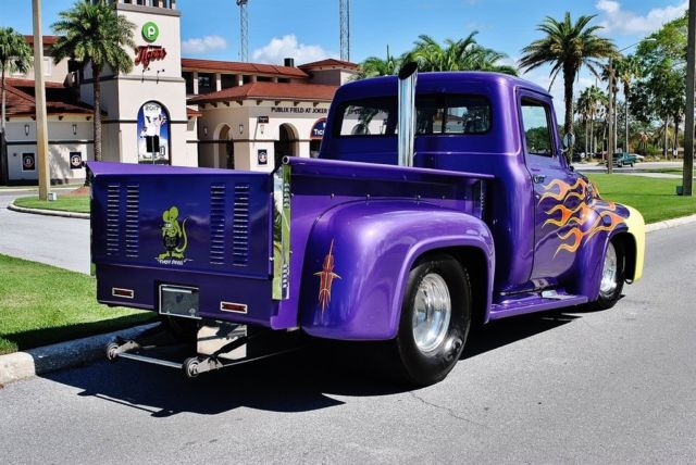 1956 Ford F-100 Custom Pickup Drag Truck Cummins Turbo Diesel - photo 4