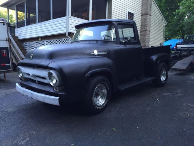 1956 ford f100 f-100 V8 auto, solid runs good, rat rod street rod hot rod 1969 1956 Ford F-100