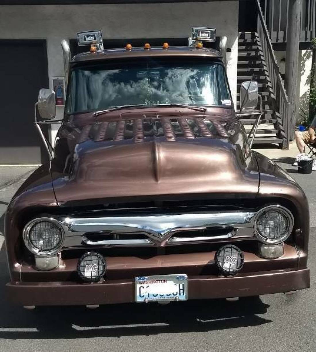 1956 FORD F100 ONE OF A KIND SHARP F100 THIS IS NOT A F250 FOR SOME REASON EBAY 1956 Ford F-250