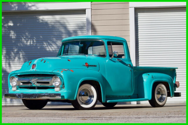 1956 Ford F100 Pickup Truck Cobra Jet 428ci/ V8 Automatic 1956 Ford F-100 Pickup Resto-Mod / Cobra Jet 428 V8
