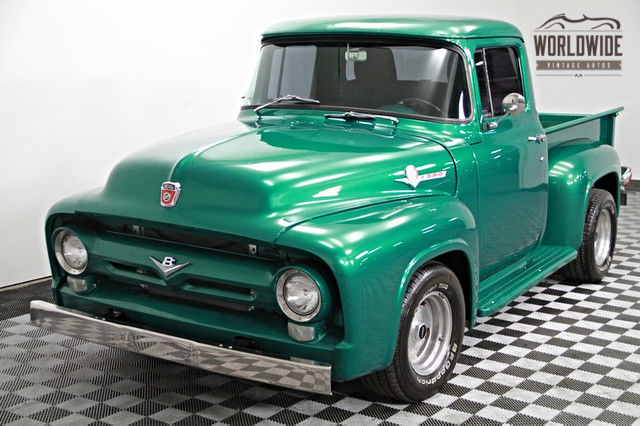 1956 FORD F100 PICKUP TURCK. RESTORED. 351 V8. GREAT COLOR. MUST SEE! 1956 Ford F-100 F100