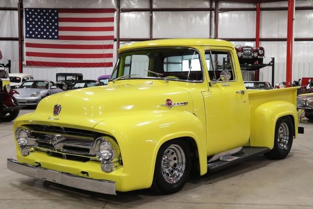 1956 Ford F150 1 Yellow Pickup Truck 429cid V8 Automatic 1956 Ford F-150 --