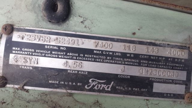1956 Ford F-250 - photo 7