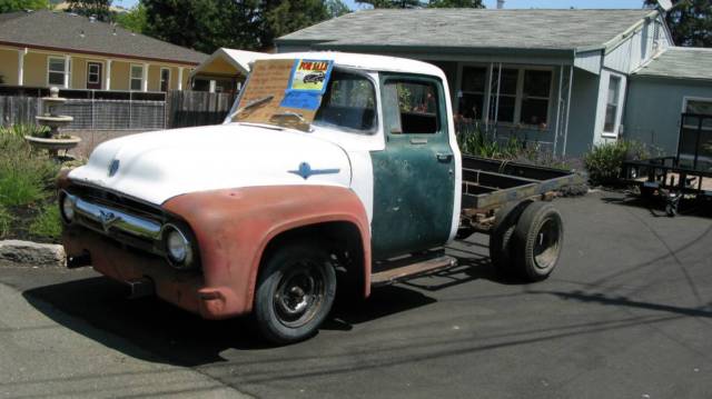 1956 Ford F250/F350 Factory Dually Flatbed Truck 1956 Ford F-250