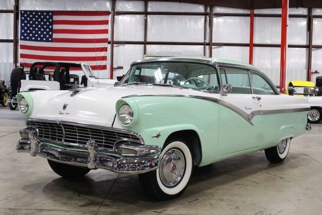 1956 Ford Fairlane Victoria 5007 Miles Seafoam Green Coupe 292ci V8 3 Speed Manu 1956 Ford Fairlane Victoria