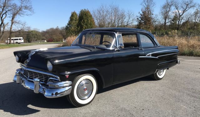1956 Ford Mainline Two Dr Sedan, 292 Cu In V8, 1956 Ford Fairlane