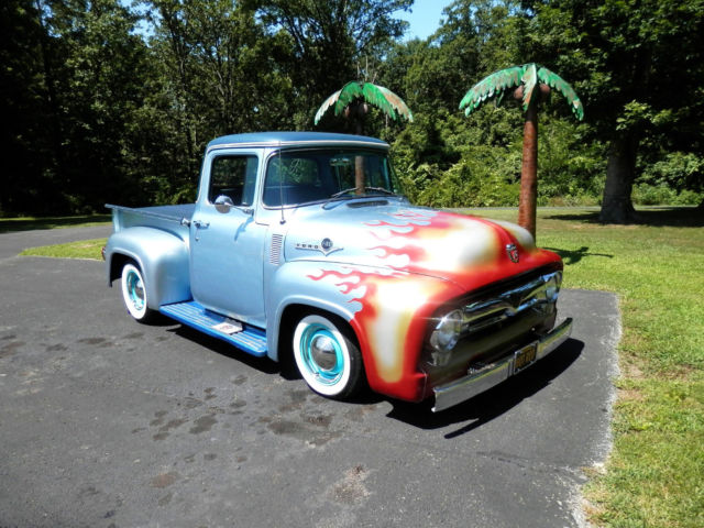 1956 FORD PICKUP 383 STROCKER CUSTOM CLASSIC STREET ROD HOT ROD ANTIQUE NO RAT 1956 Ford F-100 F-100