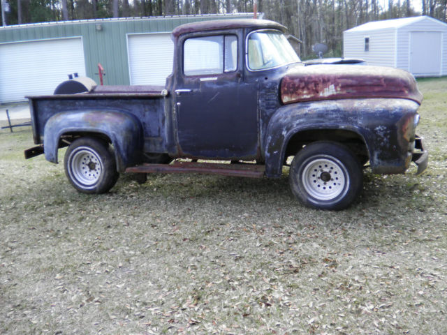 1956 ford pickup truck rat rod hotrod 1956 Ford F-100