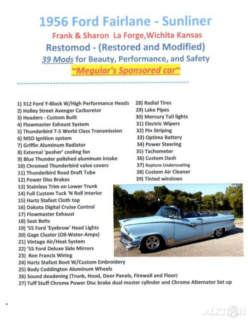 1956 Ford Sunliner - photo 7