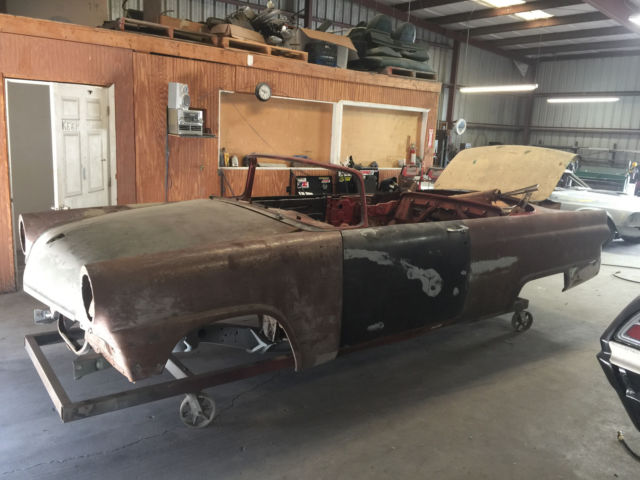1956 Ford Sunliner Custom Convertible Project-Solid Metal-Little Rust 1956 Ford Fairlane