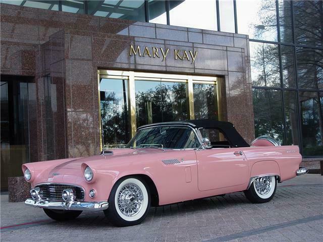 1956 Ford Thunderbird 0 Miles Sunset Coral 312 V8 Ford Y Block Automatic 1956 Ford Thunderbird
