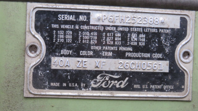 1956 Ford Thunderbird Base Convertible 2-Door - photo 8
