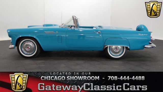 1956 Ford Thunderbird 41275 Miles Peacock Blue Convertible 312 CID V8 Automatic 1956 Ford Thunderbird