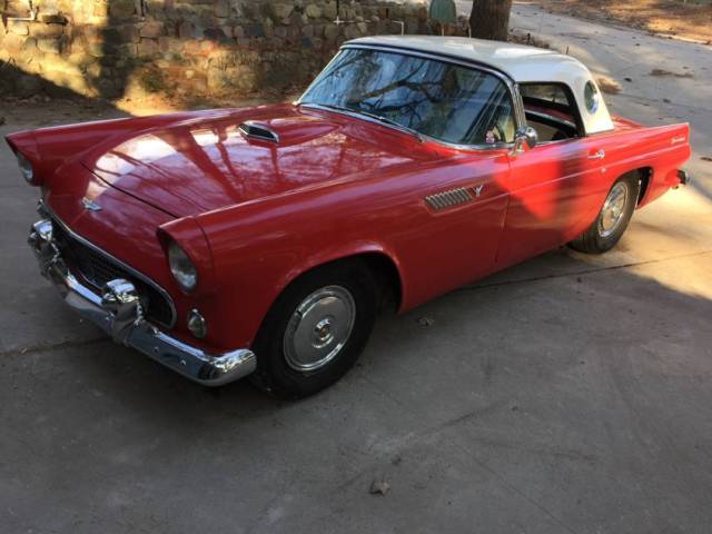 1956 Ford Thunderbird, 63K original miles 1956 Ford Thunderbird