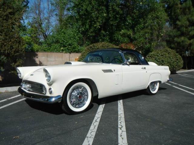 1956 Ford Thunderbird 98 Point Restored Loaded prestine example 1956 Ford Thunderbird