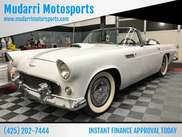 1956 Ford Thunderbird Automatic RWD V8 3.0L Gasoline 1956 Ford Thunderbird