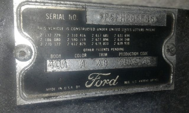 1956 Ford Thunderbird Base Convertible 2-Door - photo 13