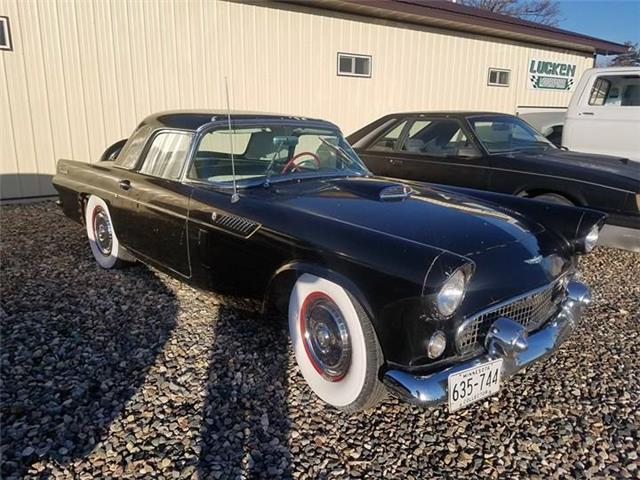 1956 Ford Thunderbird Black 292 v8 Automatic 1956 Ford Thunderbird --
